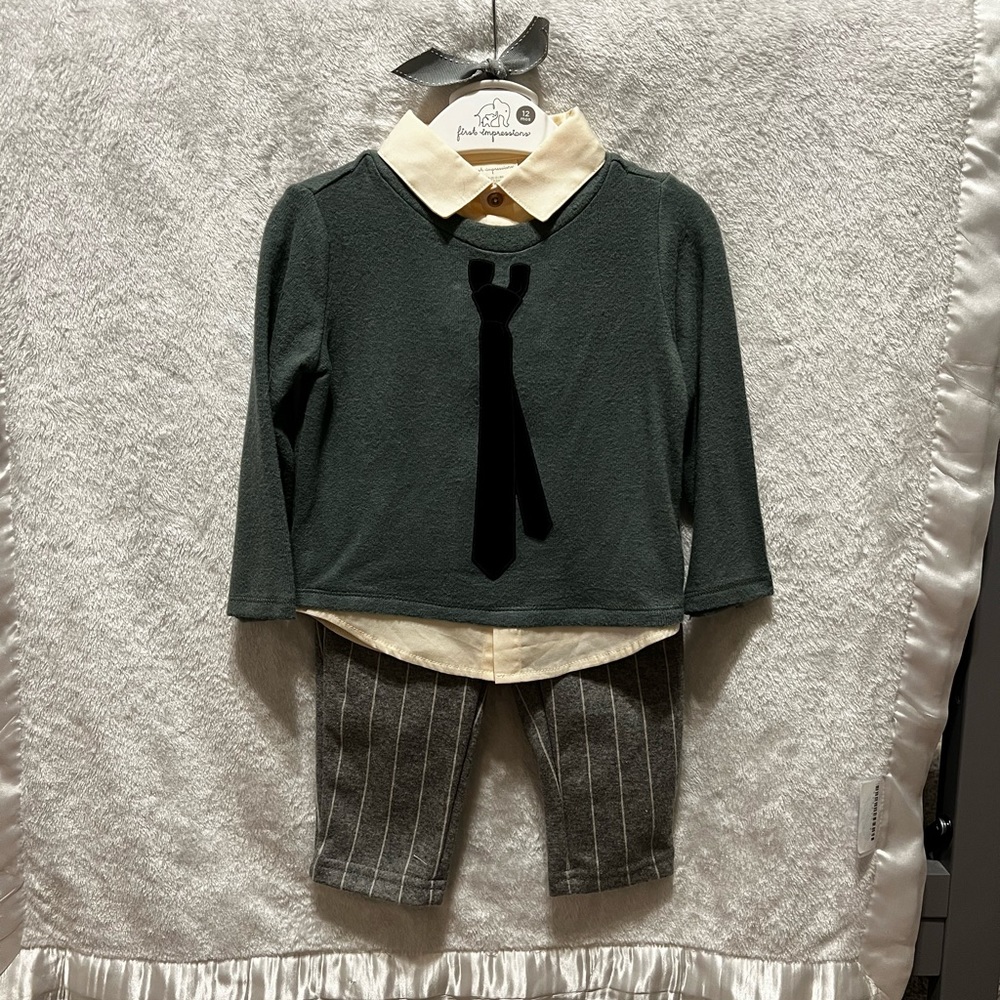 First Impressions Sweater Suit